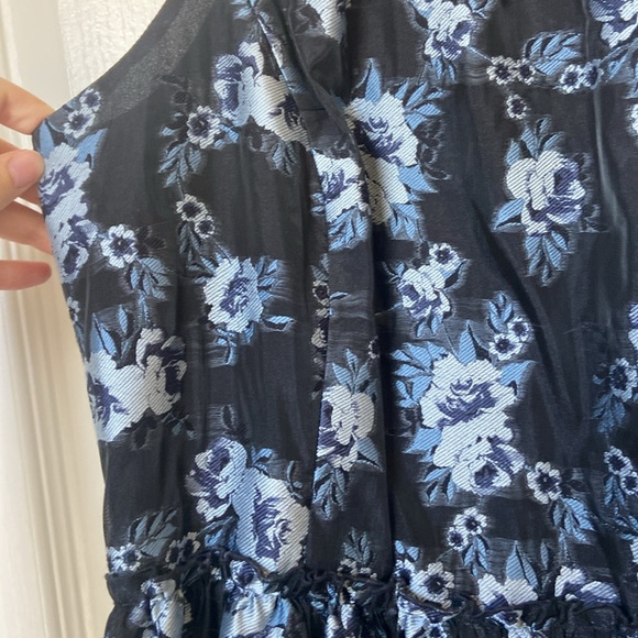 Kate Spade Blue Floral Formal / Semi Formal Dress - Picture 5 of 8